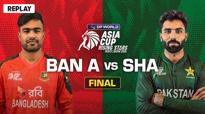 Bangladesh A vs Pakistan Shaheens - Final - Replay - 23 Nov 2025 from DP World Asia Cup Rising Stars Men's 2025 