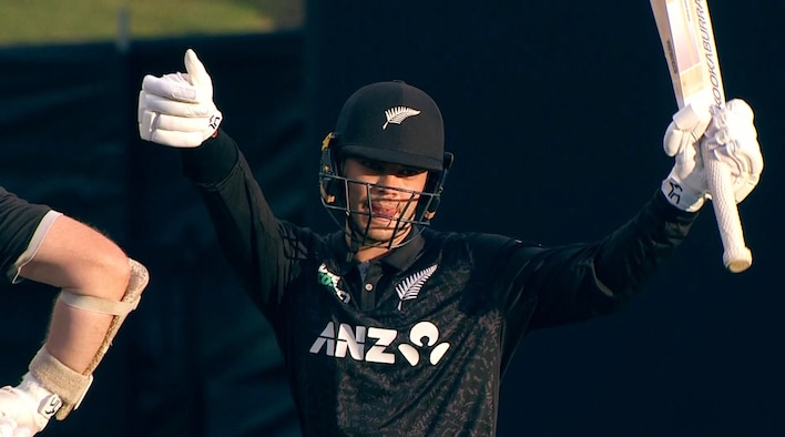 Chapman’s Stylish 64 Steadies NZ Chase from West Indies Tour of New Zealand 2025 