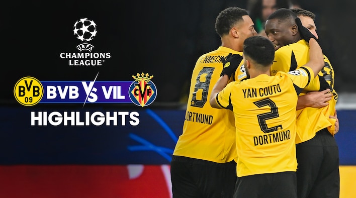 Dortmund vs Villarreal - Highlights - 26 Nov 2025 from UEFA Champions League 2025-26 