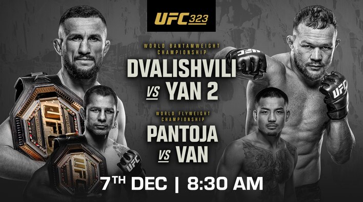 Upcoming - UFC 323 - Dvalishvili vs Yan 2