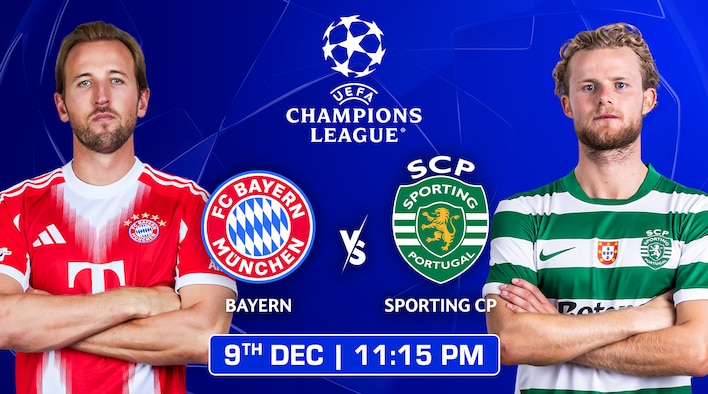 Upcoming - Bayern Munich vs Sporting CP - UEFA Champions League 2025-26