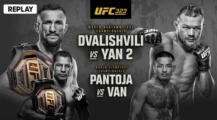 UFC 323 - Dvalishvili vs Yan 2 - Replay - 7 Dec 2025 from UFC 323 - Dvalishvili vs Yan 2 