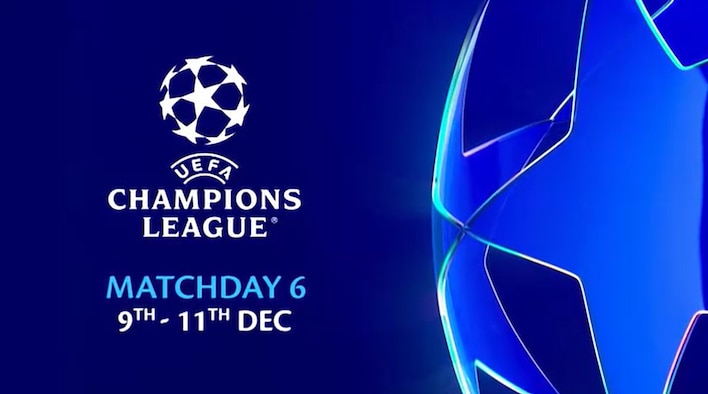 Upcoming - Matchday 6 - UEFA Champions League 2025-26