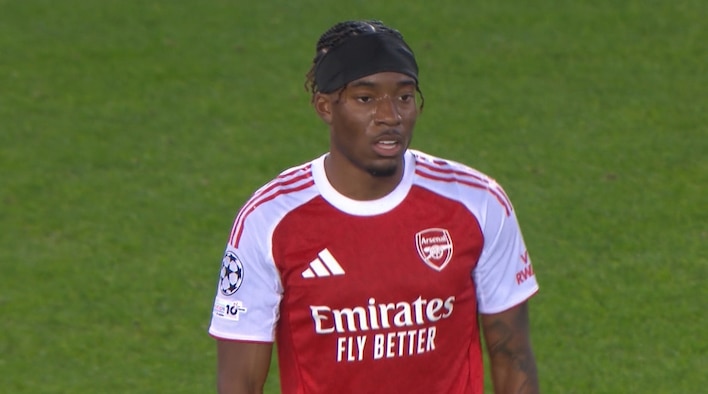 Madueke Stars For The Gunners from UEFA Champions League 2025-26 