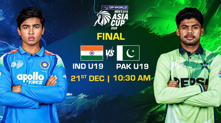 Upcoming - India vs Pakistan - DP World Men's U19 Asia Cup 2025