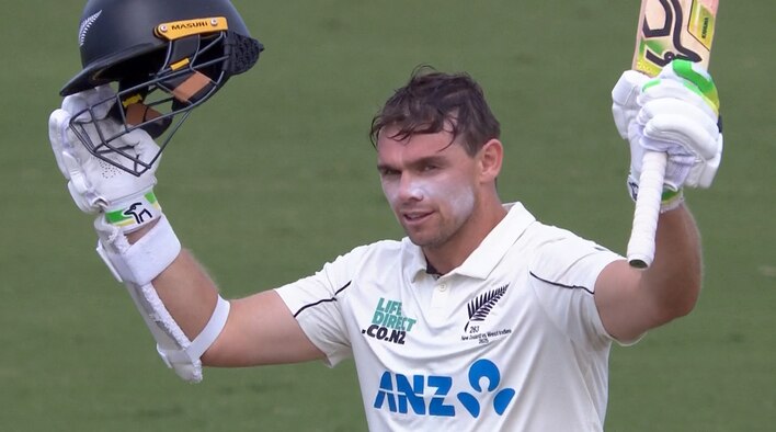 Tom Latham’s Gritty Knock from West Indies Tour of New Zealand 2025 