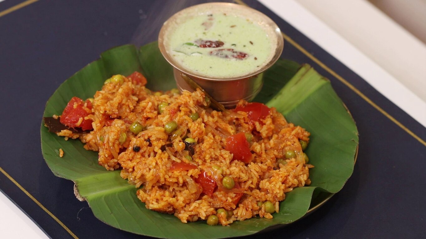 Tomato Bhat Aani Kakdichi Tamli