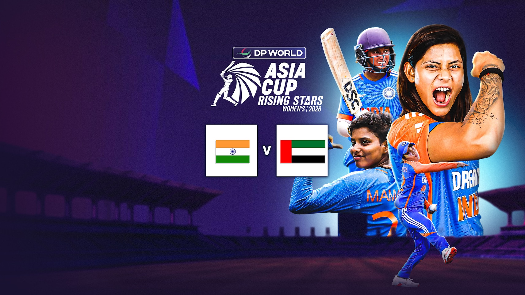 Upcoming - India A vs UAE - ACC Women’s Rising Stars 2026 