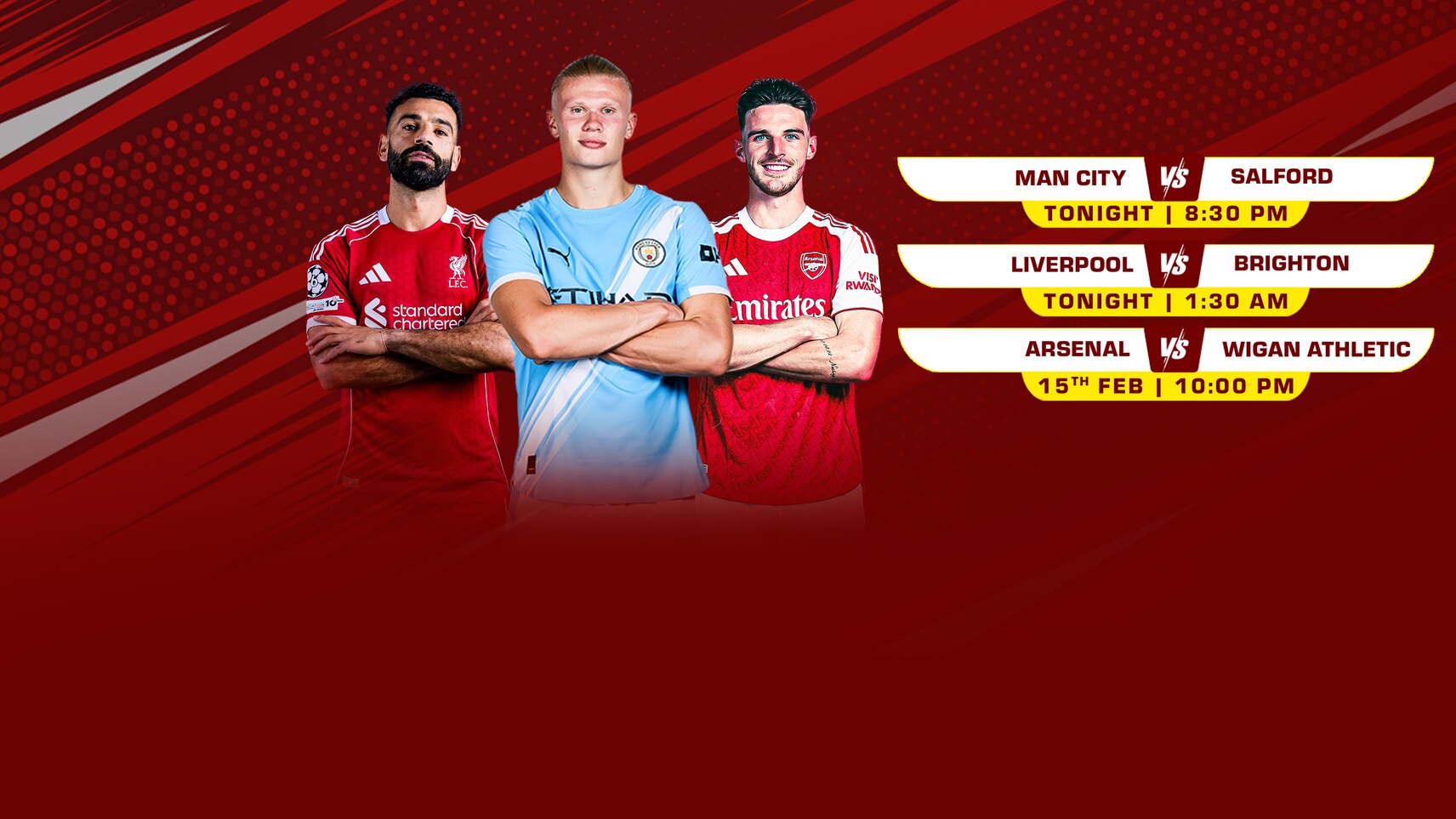 Upcoming - Emirates FA Cup 2025-26