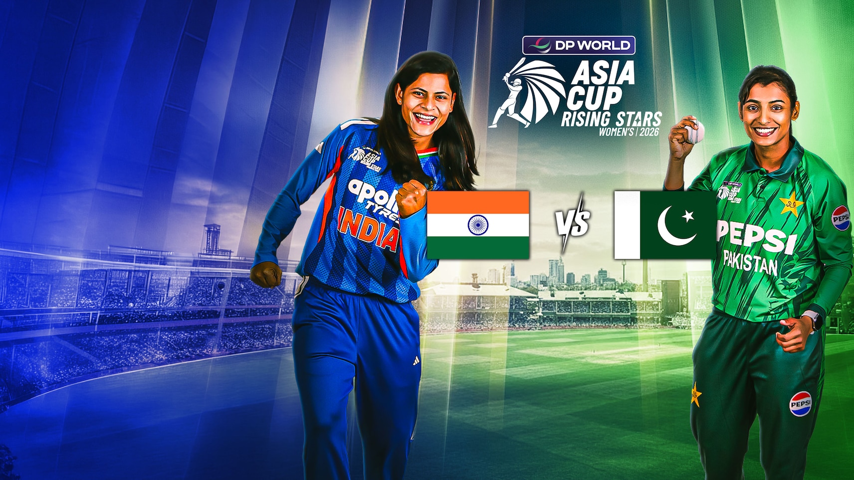 Upcoming - India A Women vs Pakistan A Women - ACC Women’s Rising Stars 2026