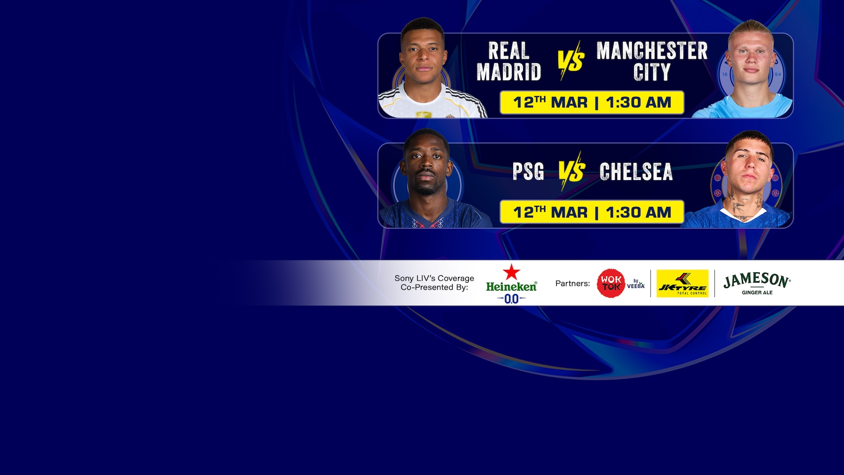 Upcoming - RO 16 - 1st Leg - UEFA Champions League 2025-26