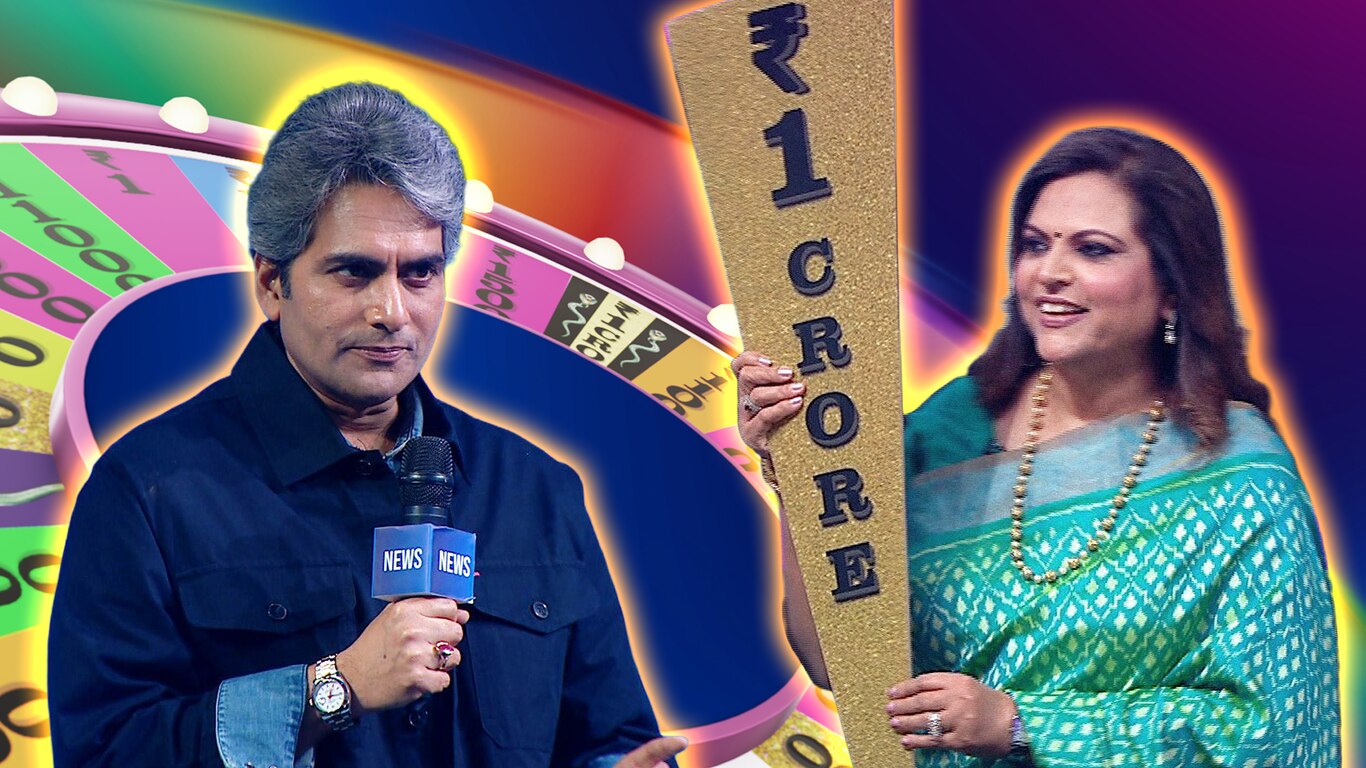 Sonal, Sudhir And Navika Spin The Wheel