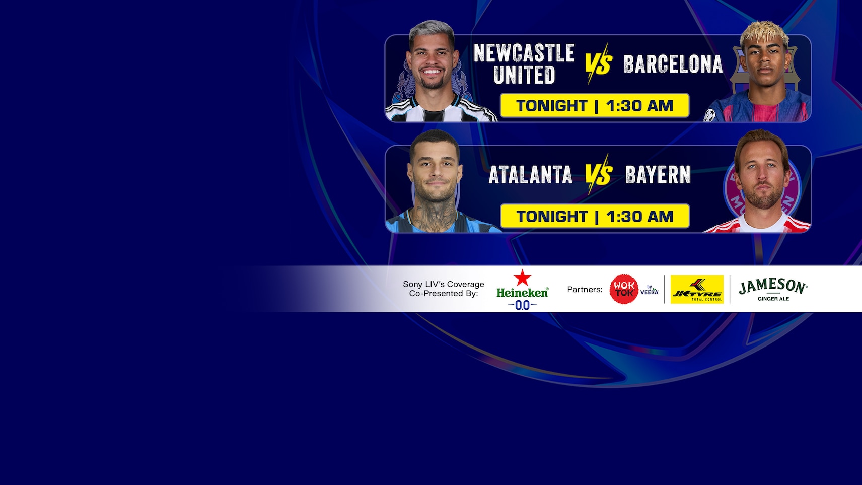 Upcoming - RO 16 - 1st Leg - UEFA Champions League 2025-26