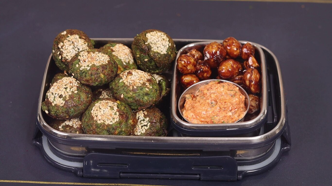 Moong Palak Appe