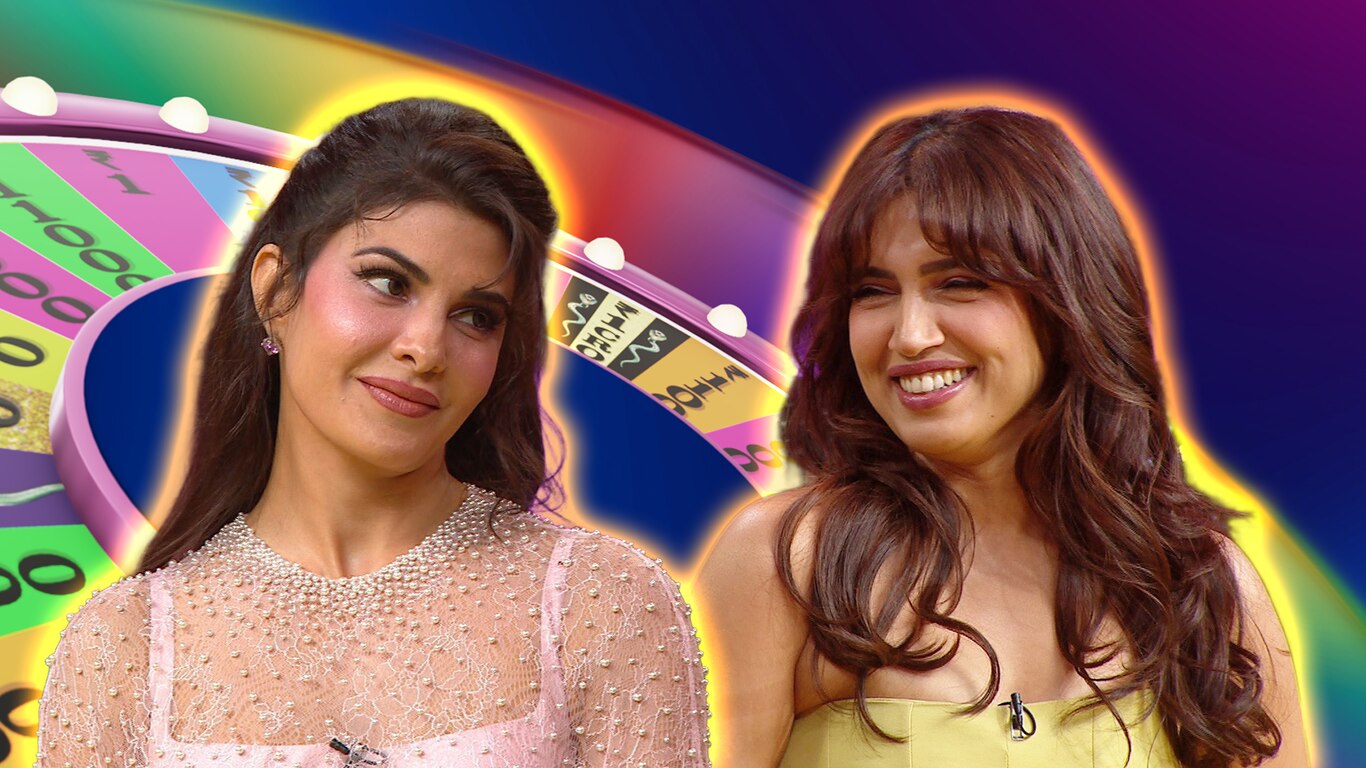 Jacqueline, Farah And Bhumi Spin The Wheel