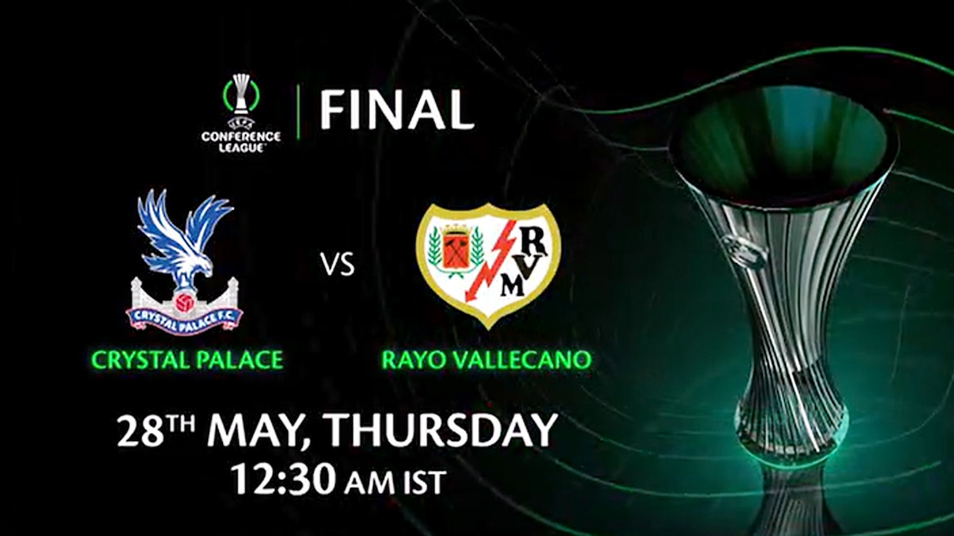 Upcoming - Crystal Palace vs Rayo Vallecano - Final - UEFA Conference League