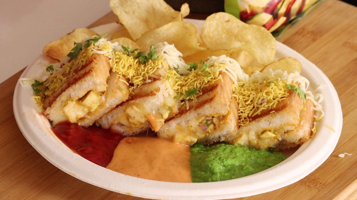 Panner Ghotala Sandwich