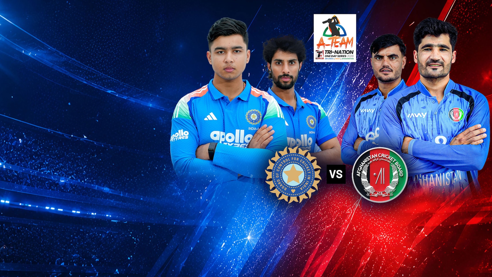 Upcoming - Talent TV Cup - India A vs Afghanistan A