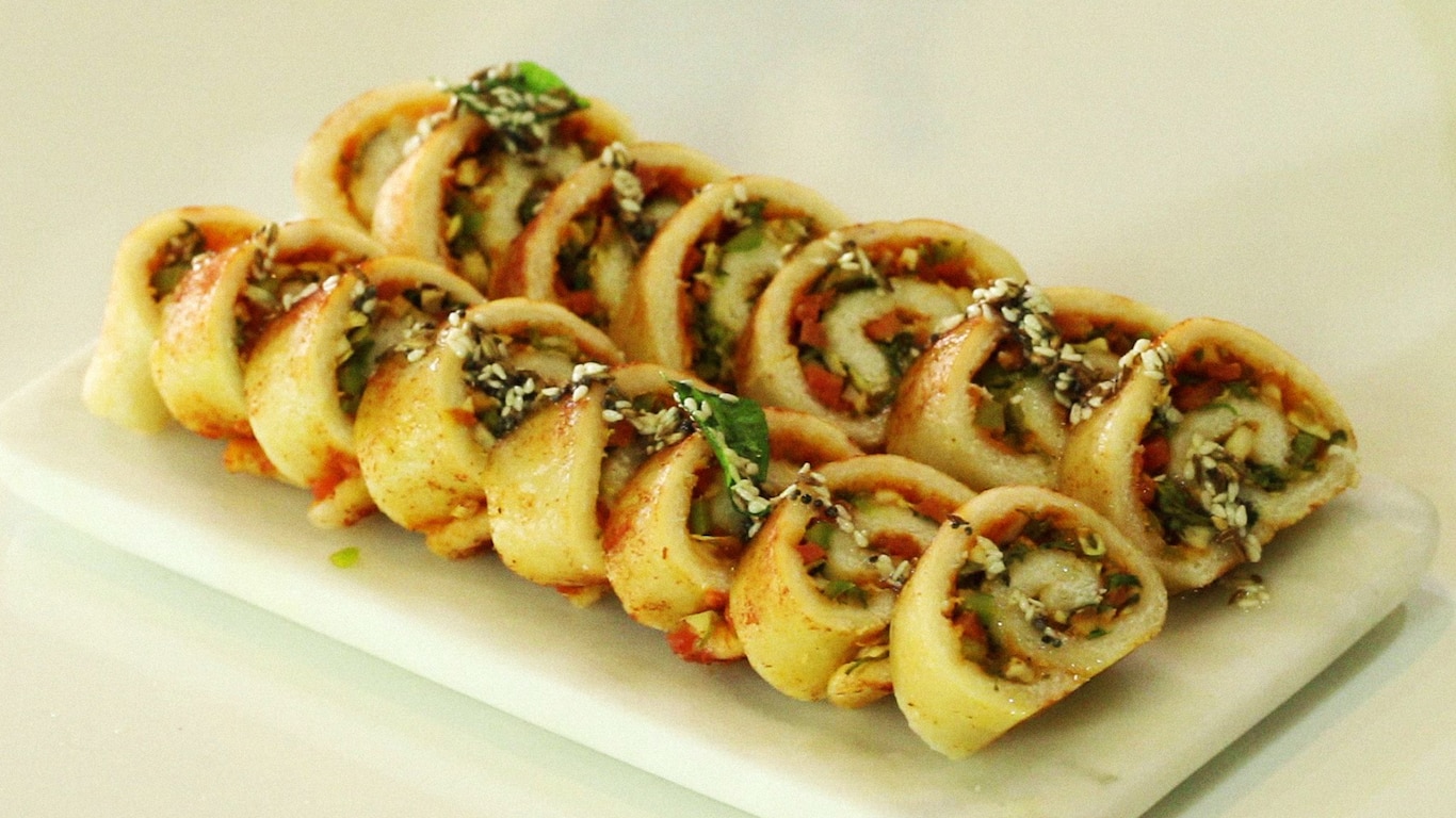 Sooji Vegetable Roll