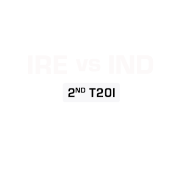Upcoming - India Tour of Ireland - 2nd T20I