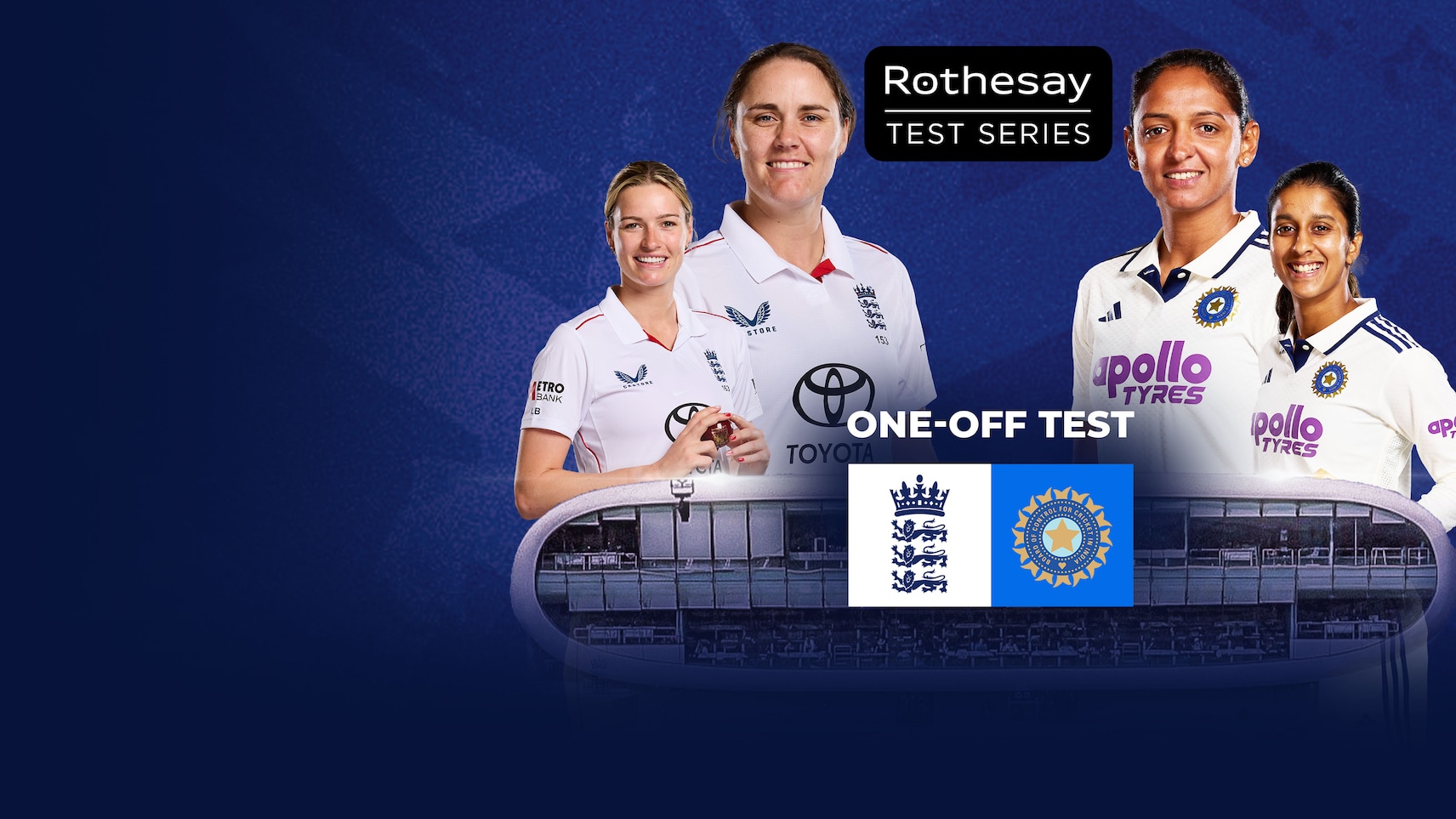 Upcoming - England W vs India W - Only Test 