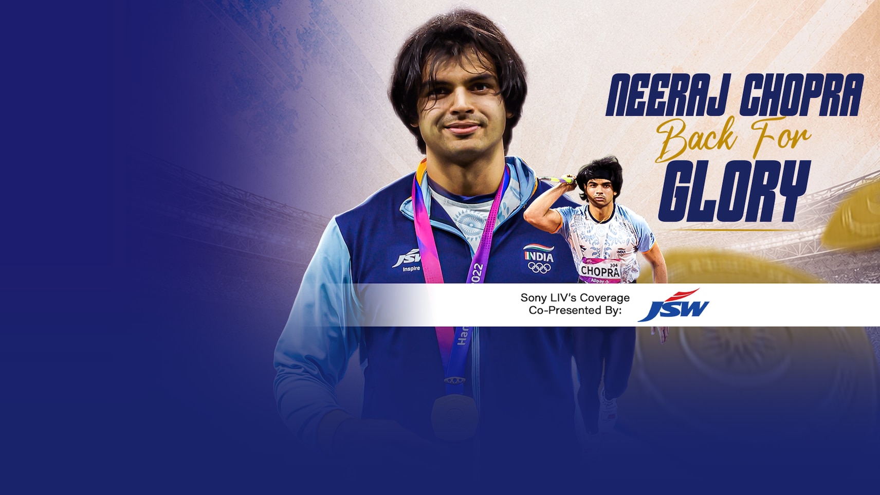 Upcoming - Neeraj Chopra at Glasgow 2026 Commonwealth Games