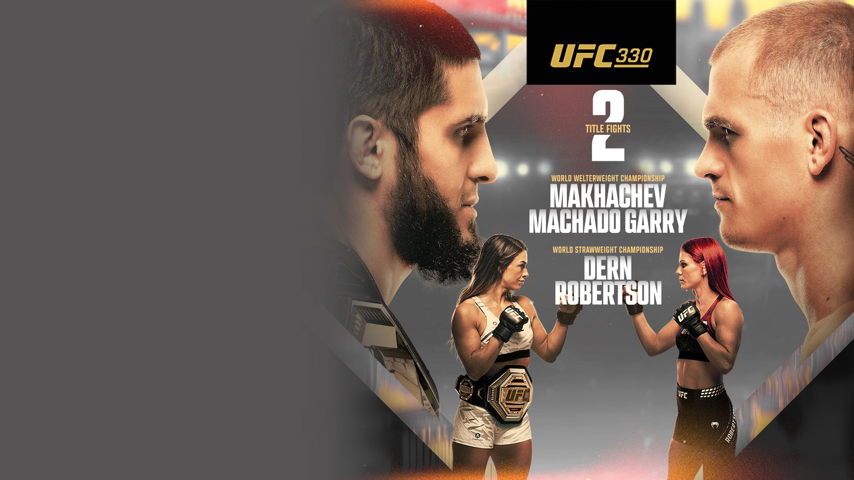 UFC 330 - Makhachev vs Machado Garry