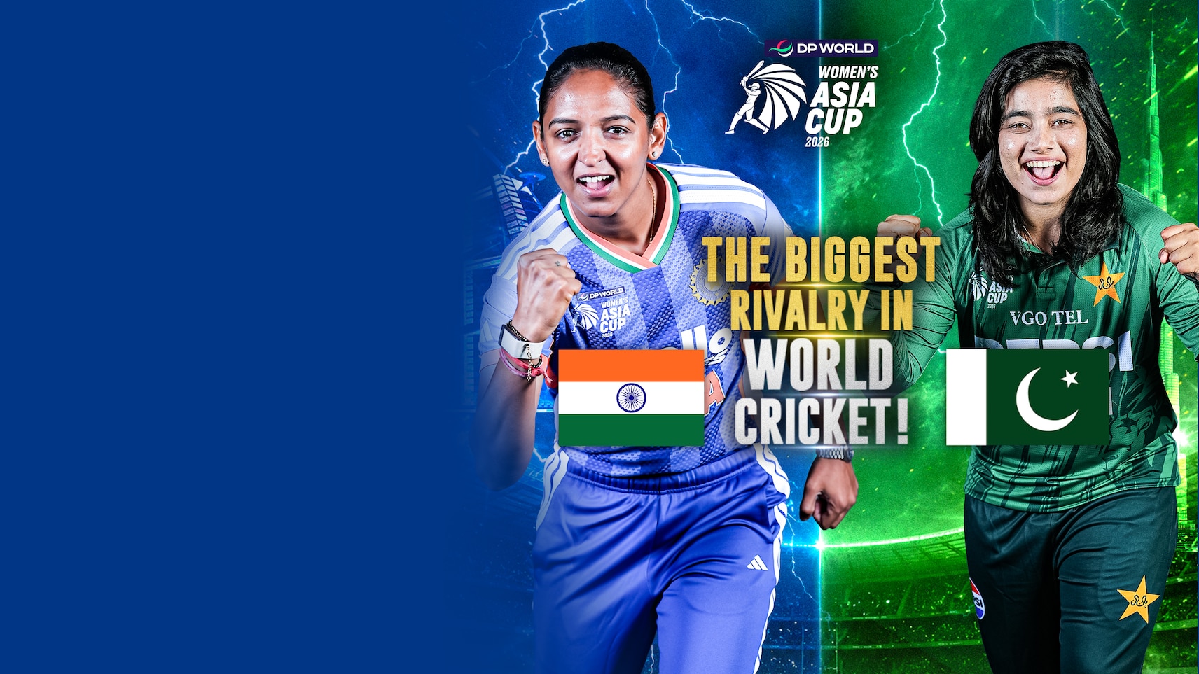 Upcoming - DP World Women's Asia Cup 2026