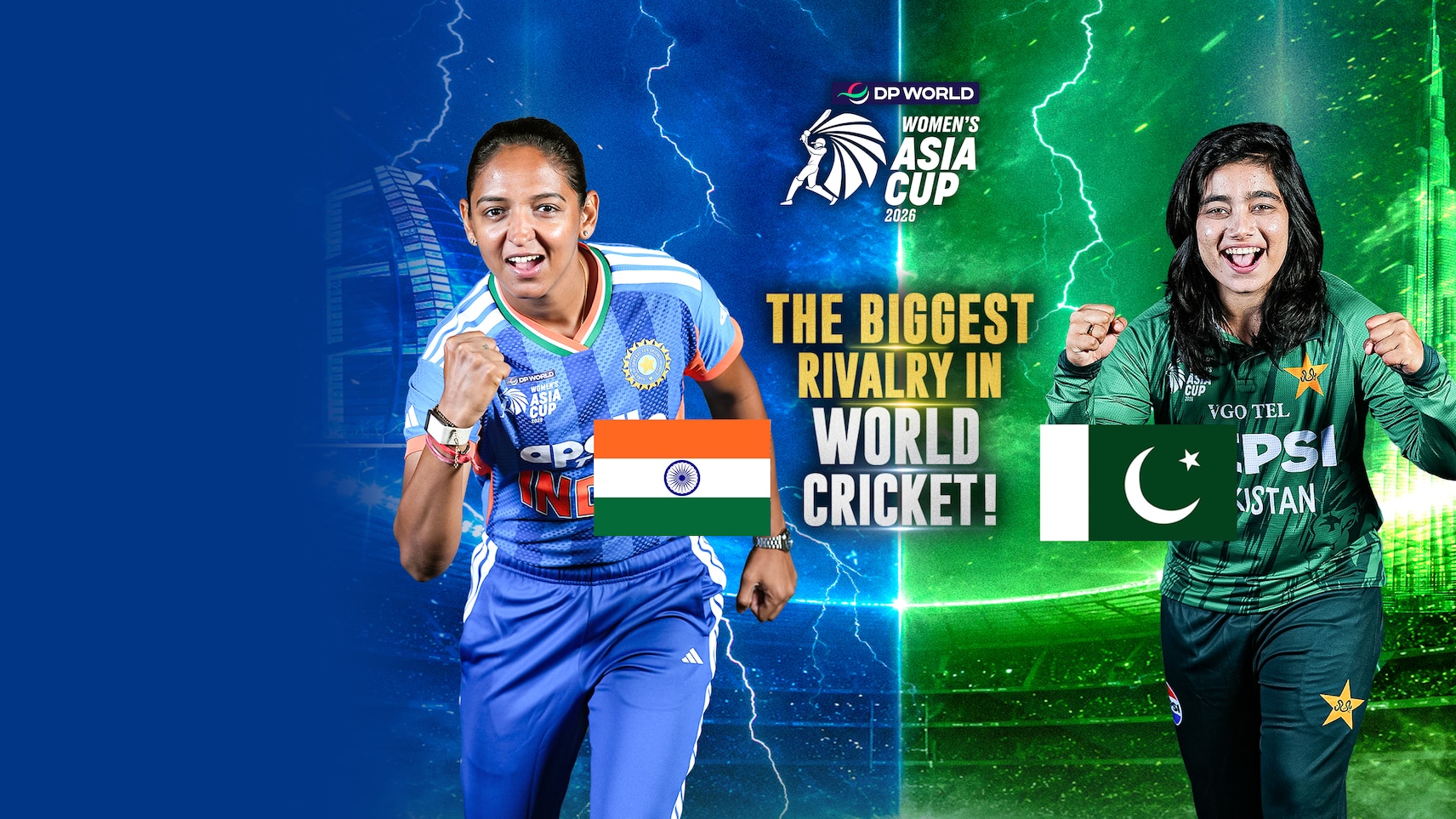 Upcoming - DP World Women's Asia Cup 2026