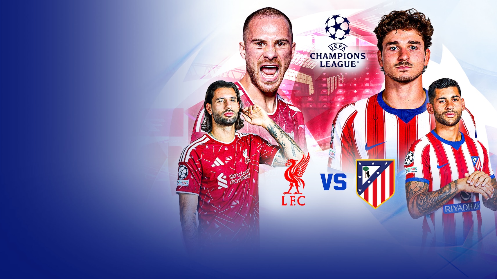 Upcoming - Liverpool vs Atletico Madrid - UEFA Champions League 2026-27 