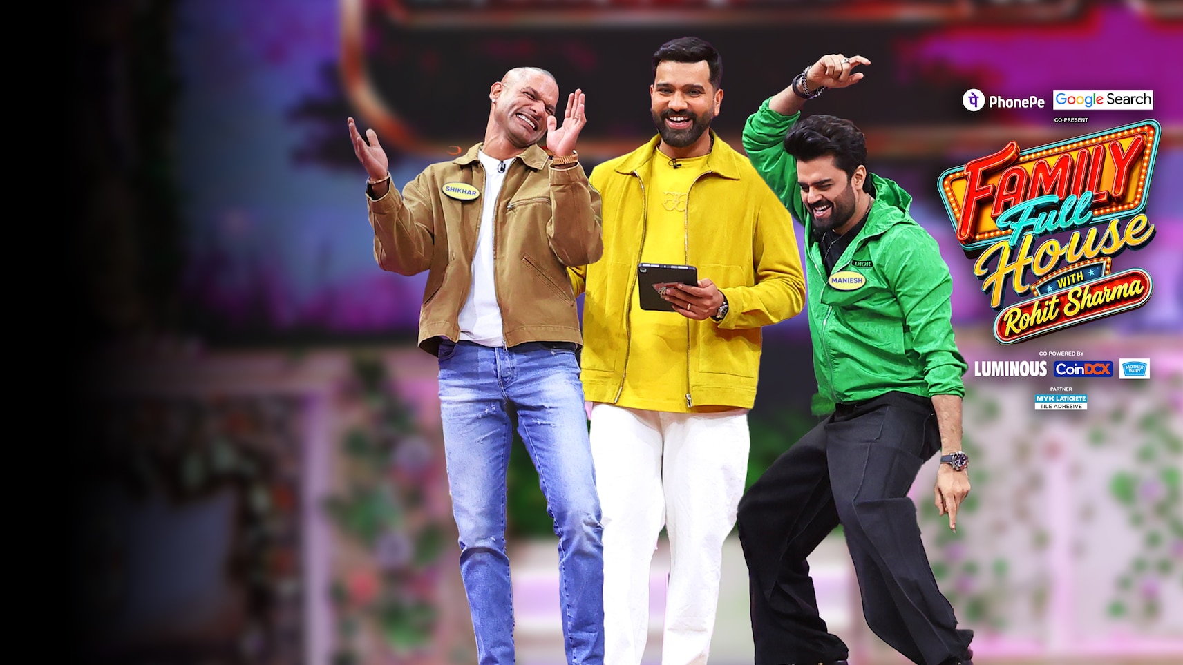 Family Full House With Rohit Sharma