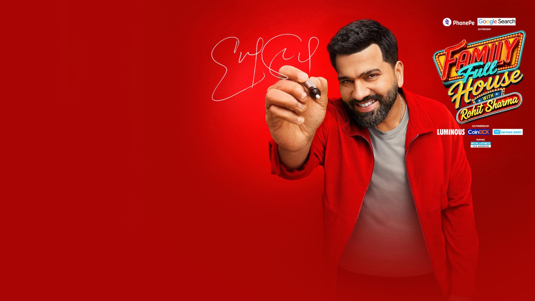 Family Full House With Rohit Sharma