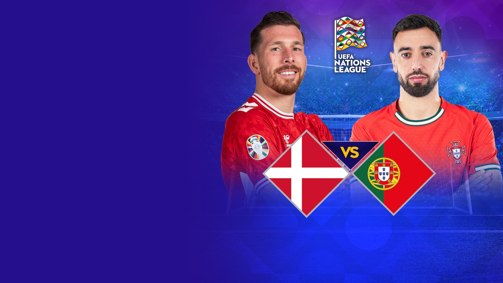 Upcoming - Denmark vs Portugal - UEFA Nations League 2026-27