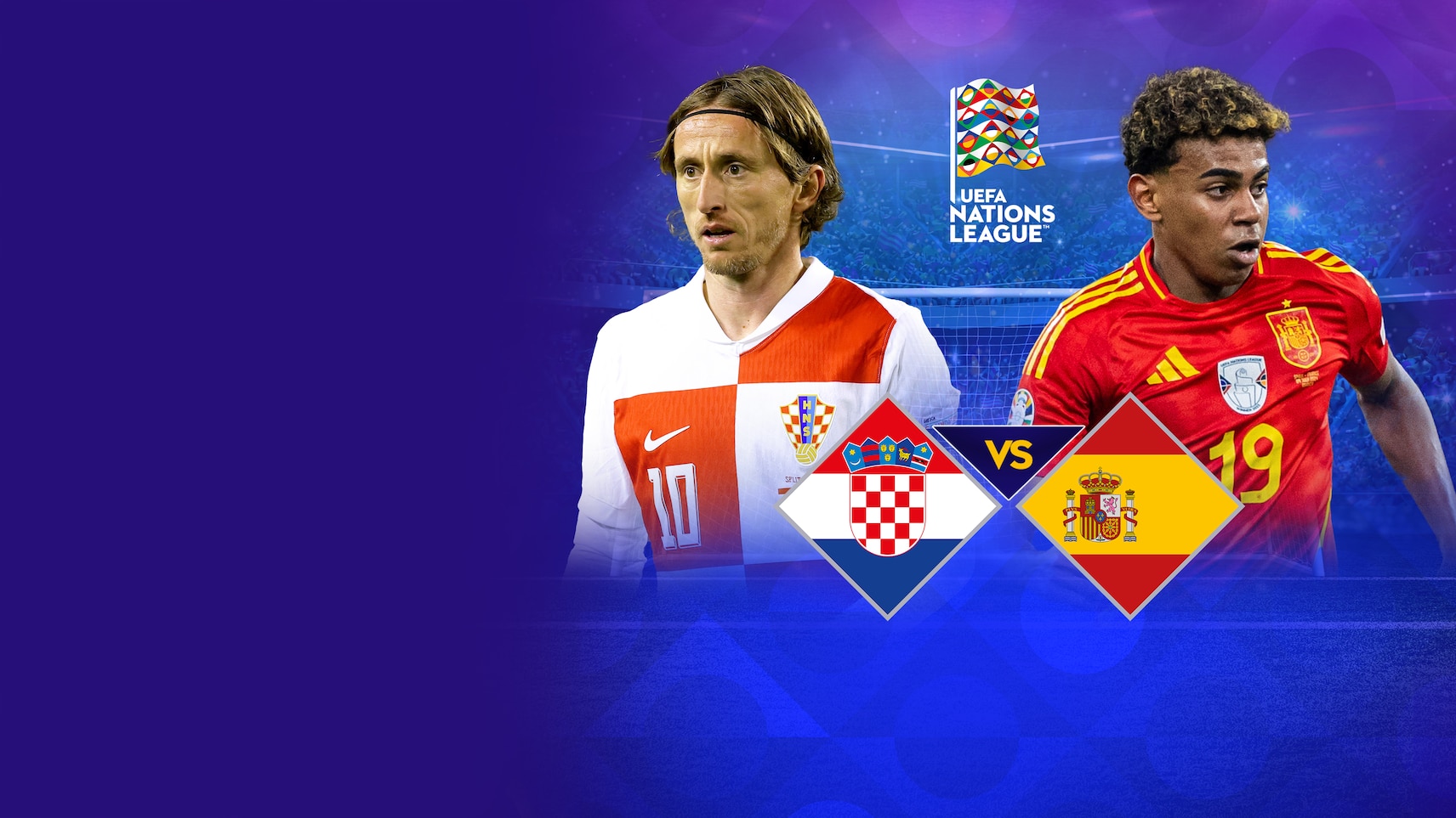 Upcoming - Croatia vs Spain - UEFA Nations League 2026-27