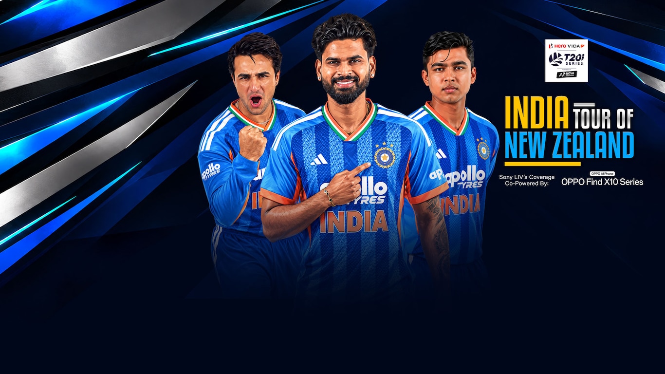 Upcoming - India Tour Of New Zealand 2026