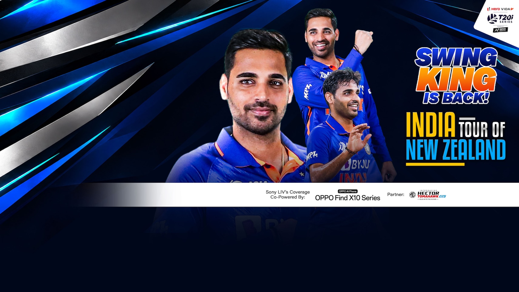 Upcoming - India Tour Of New Zealand 2026