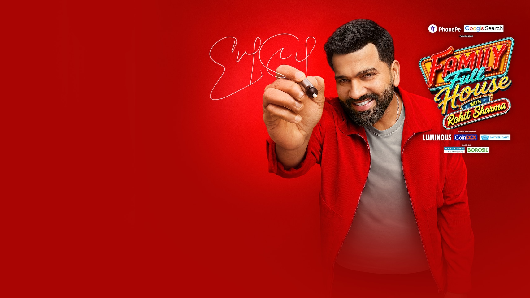 Family Full House With Rohit Sharma