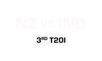 Upcoming - 3rd T20I - India Tour Of New Zealand 2026