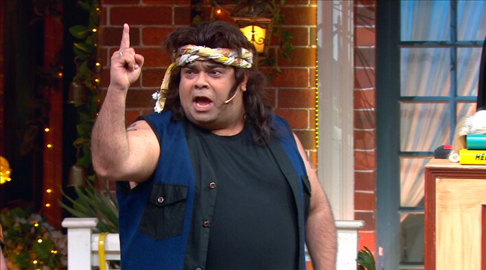 Kiku Sharda As Sunny Deol from The Kapil Sharma Show season 2