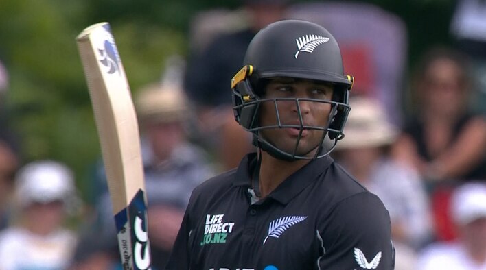 Rachin's Knock Goes In Vain from Sri Lanka Tour Of New Zealand 2024-25 