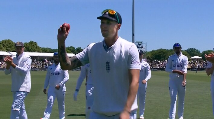 Carse Bags Maiden Test Fifer from England Tour of New Zealand 2024 