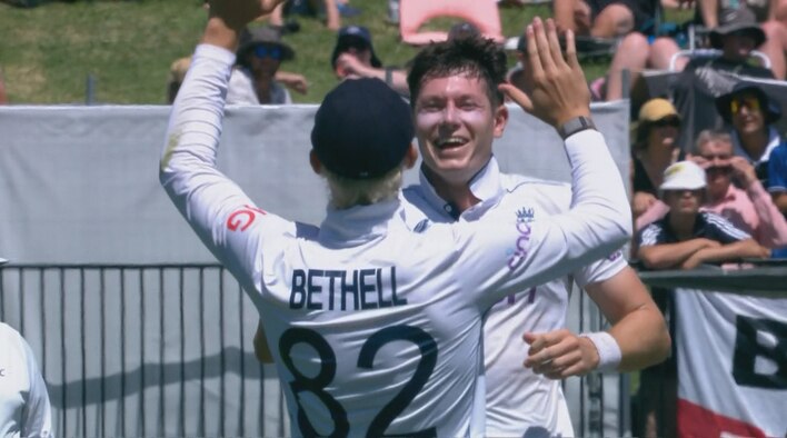 Matthew Potts Claims Important Wickets To Thwart NZ's Agression from England Tour of New Zealand 2024 