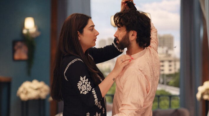 Priya And Ram After Marriage from Bade Achhe Lagte Hain S3 season 3