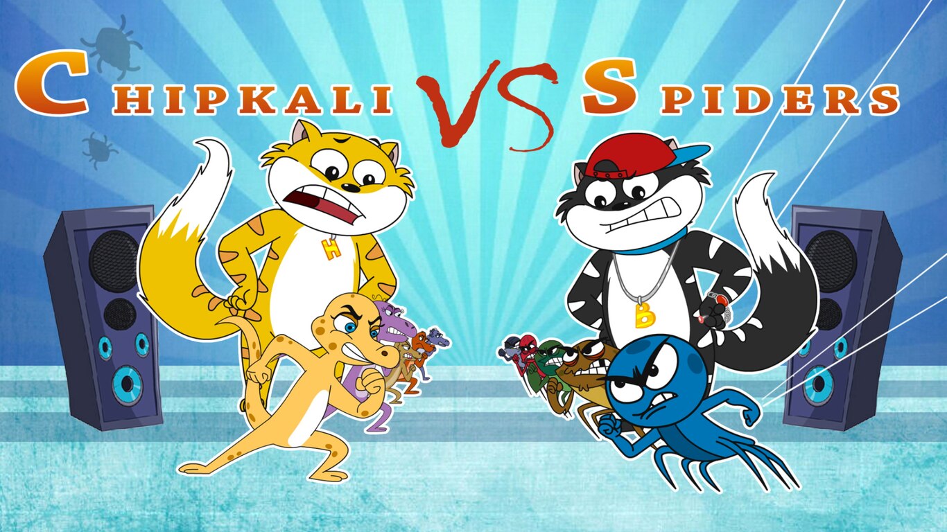 Chipkali Vs Spiders