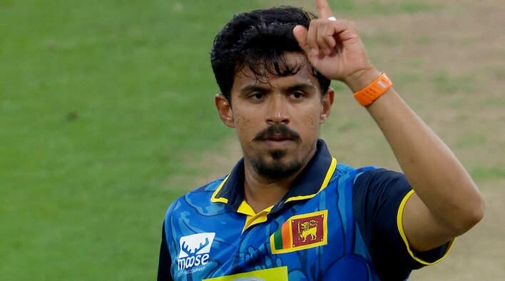 Theekshana Stands Tall For SL from Sri Lanka Tour Of New Zealand 2024-25 