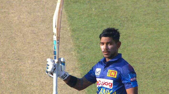 Nissanka's Shines With His Inaugural Double-Century from Afghanistan Tour of Sri Lanka 2024 