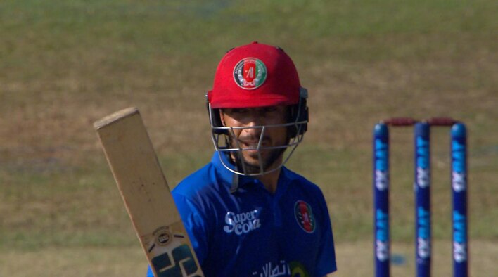 Rahmat Shah's Steady Knock Guide AFG To A Competitive Total from Afghanistan Tour of Sri Lanka 2024 