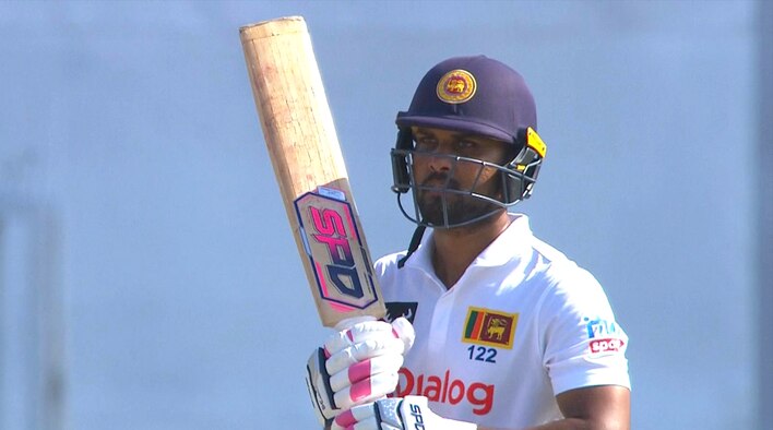 Chandimal-Matthews Add Vital 232-Run P’ship, AFG Strike Late - Only Test - Day 2 - Third Session Highlights from Afghanistan Tour of Sri Lanka 2024 