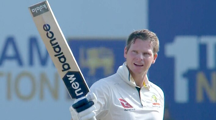 Smith's Century Puts Aussies In The Lead from  Australia Tour Of Sri Lanka 2025 