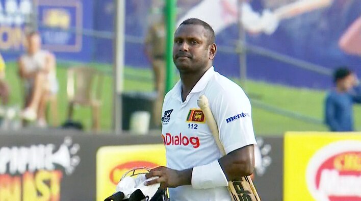 Mathews Puts Up A Fight For The Hosts from Australia Tour Of Sri Lanka 2025 